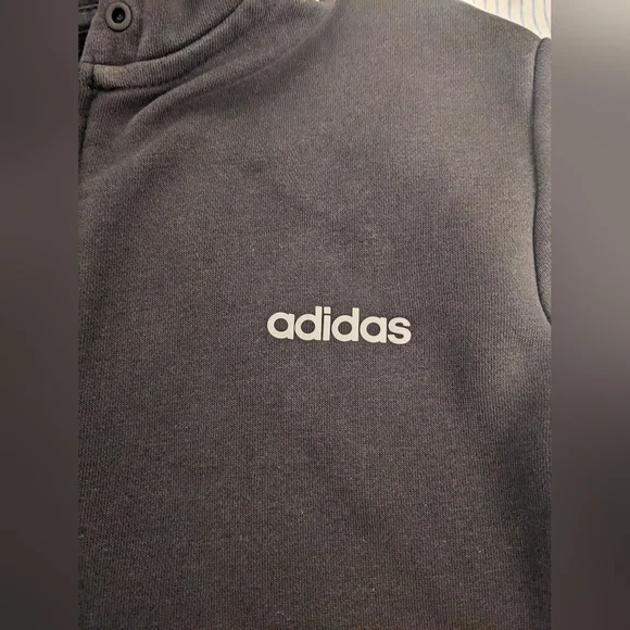 Adidas Black Zip-Up Hoodie - Picture 6 of 13